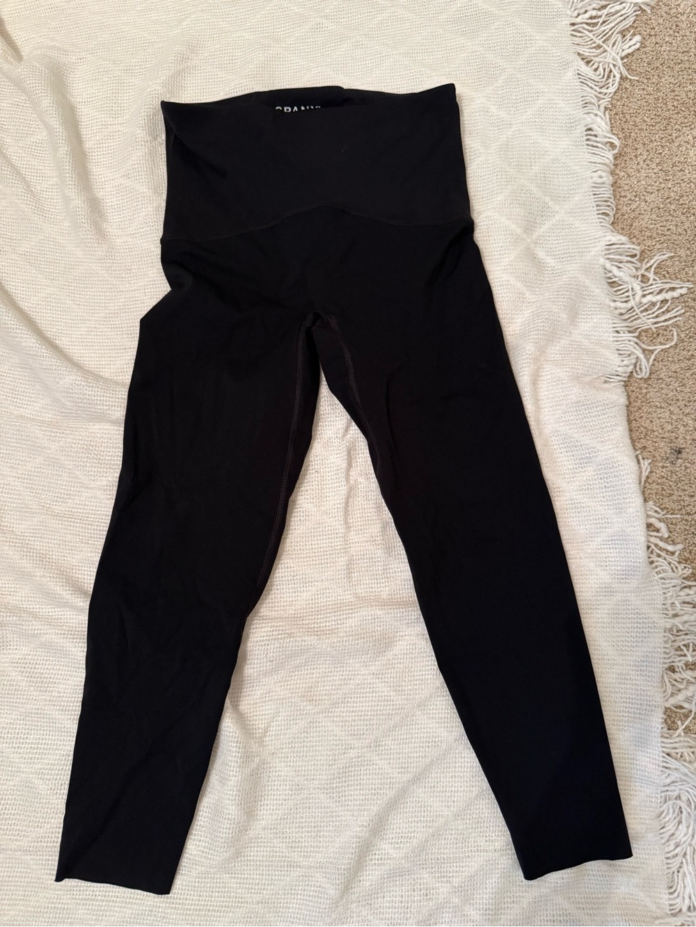SPANX Black High-Waist Leggings